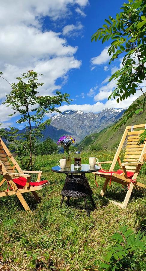 Cozy Hotel Kazbegi Bagian luar foto
